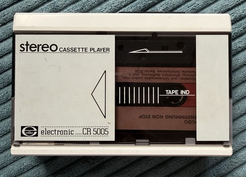 Stereo cassette player - cassette,