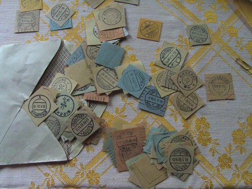 Konvolut alter poststempel - konvolut,