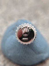 #1669 ORIGINAL ROLEX 24-600-0 KRONE & TUBUS CROWN TUBE STAHL OYSTER DATEJUST 6mm