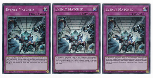 Evenly matched - matched,