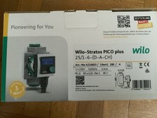 Wilo Pumpe "Stratos Pico PLUS 25/1-6" 180mm Heizungspumpe Umwälzpumpe