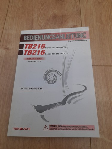 Takeuchi tb216 hydraulikbagger - takeuchi,