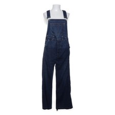 Mama, Latzhose, Größe: S, Blau, Baumwolle, Damen, Einfarbig -D1D