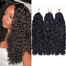 Deep Wave Crochet Human Hair