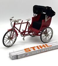 Clavis Miniatur Fahrrad  Rikscha mit vielen Funktion extrem selten, 1:10