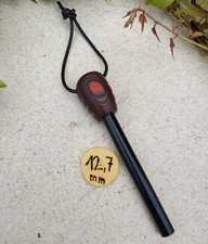 Brandstifterle Feuerstahl "Micarta" Bushcraft Survival XXL