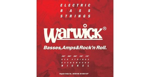 Warwick red strings - warwick,
