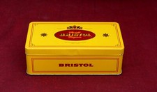 Bristol Tabak-Dose 100 g Feinschnitt / Brinkmann Bremen / ca. 14,5 x 8 x 5 cm