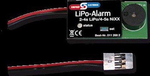 Simprop electronic lipo alarm - electronic, lipo-alarm