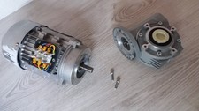 KEJIN Elektromotor Qiangzhu  Getriebemotor gebraucht mit kleine defekt fehlende