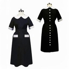 Girl Maid Sissy Black Satin