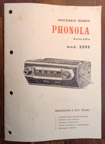 50er jahre phonola autoradio - 50er,