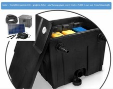 Solar - Teichfiltersystem XXL