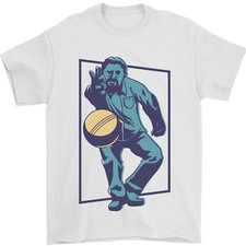 Petanque Spieler Kugeln Boules Herren T-Shirt 100% Baumwolle