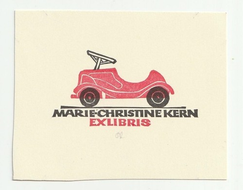 Ottmar premstaller exlibris - ottmar, premstaller: