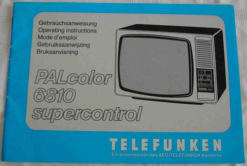 Telefunken palcolor 6810 - palcolor,