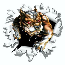 Aufkleber Einschussloch 90 mm