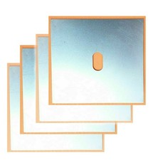 4x Schweissblech Karosserieblech Hebebühnenaufnahme passend für BMW 3er E36