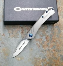 WithArmour Messer Elise Slipjoint Messer Taschenmesser D2 Stahl Titan Griff