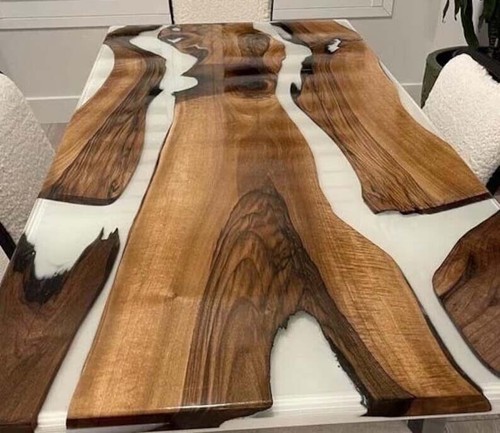 Weißes epoxidharz mittelsofa - weißes,