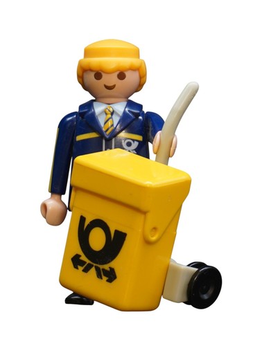 Playmobil figur postbote - figur,