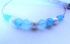 Halskette handarbeit - halskette,