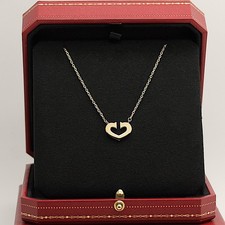 Cartier Halskette mit Anhänger "C Heart of Cartier " in 18KT Gold mit Box