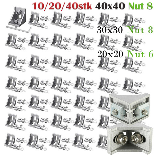 40x eckwinkel 40x40 - 40x, nut