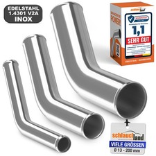 45° EDELSTAHL BOGEN V2A SS