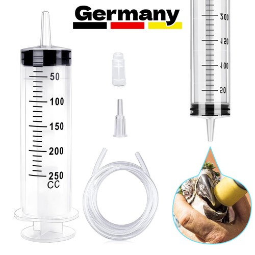 250ml spritze mit schlauch - 250ml,
