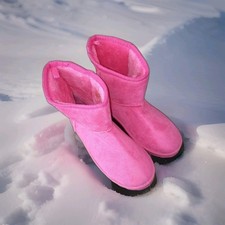 Gefütterte Damen Winter Boots/Stiefelette  Pink Gr. 39 Neu!!