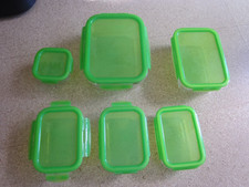 Lock&Lock / 6 Glasdosen / Mit Deckel