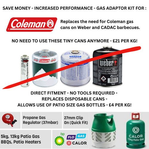 Coleman gaskartuschenadapter - coleman,