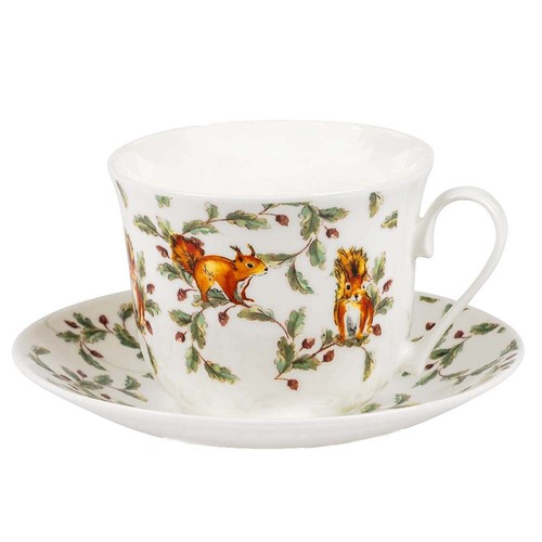 Jumbotasse mit untertasse red - untertasse,
