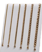 Herren Damen Edelstahlkette Kette Halskette Panzerkette Königskette Edelstahl