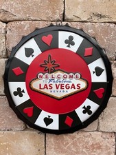 Blechschild Las Vegas USA