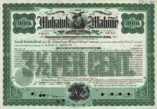 Mohawk malone railway 1954 - ,