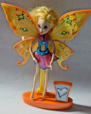 Mattel Winx Club Stella doll Sing Sparkle sound lights wings Puppe vintage 2007