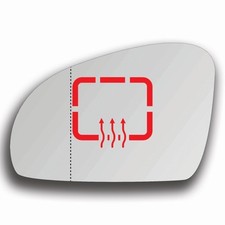 Asphärisch Links Beheizbar für Mercedes SLK SLC R172 2011 - 2025