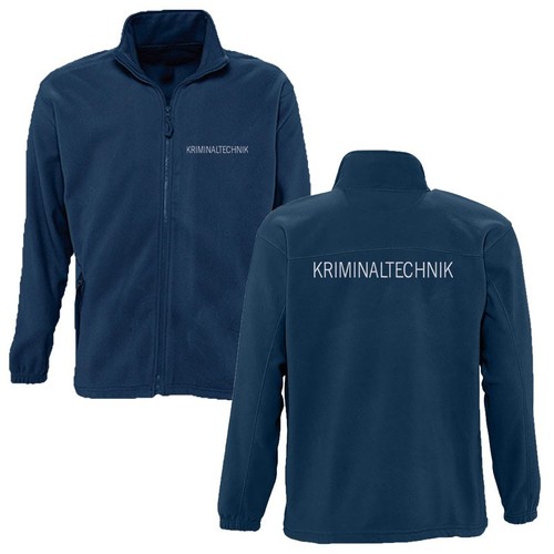 Fleecejacke kriminaltechnik - fleecejacke,