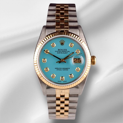 Rolex datejust 36mm 18k - rolex,