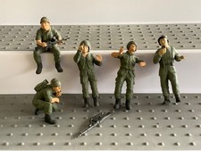 ✅ WWII Figuren 5 Stück US Army max Höhe ca. 5 cm  (FJ407-5C0/1)-1