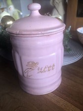 Emaille Vorratsdose Sucre