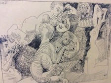 Lithographie Pablo Picasso von