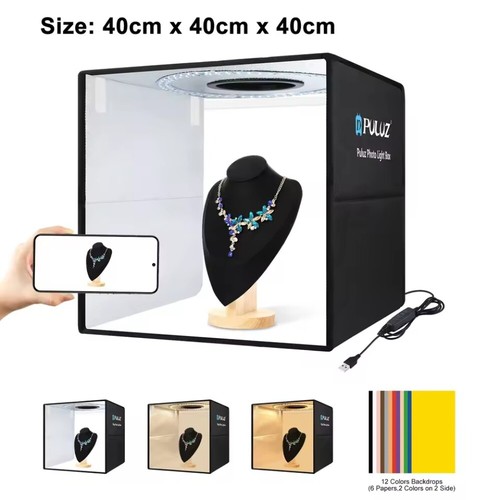 Fotostudio fotobox set led - fotobox,