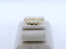 Bandring Gold 333er schlichter 8 Karat Goldring Ehering Trauring Abstandsring 