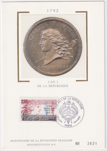 Frankreich maximumkarte 1992 - frankreich,