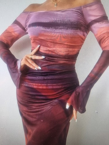 Damen kleid lang - damen, 38