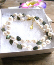 Chan Luu Halskette Perle Gold