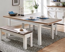 Großer Esstisch 160/220 x 90 